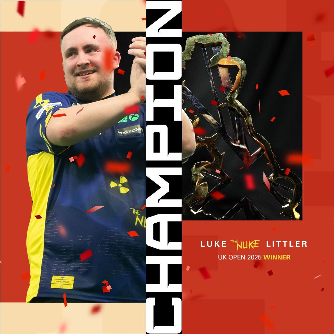 UK Open Darts Champion