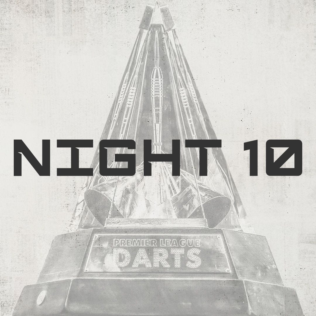 Premier League Darts 2025 Night 10