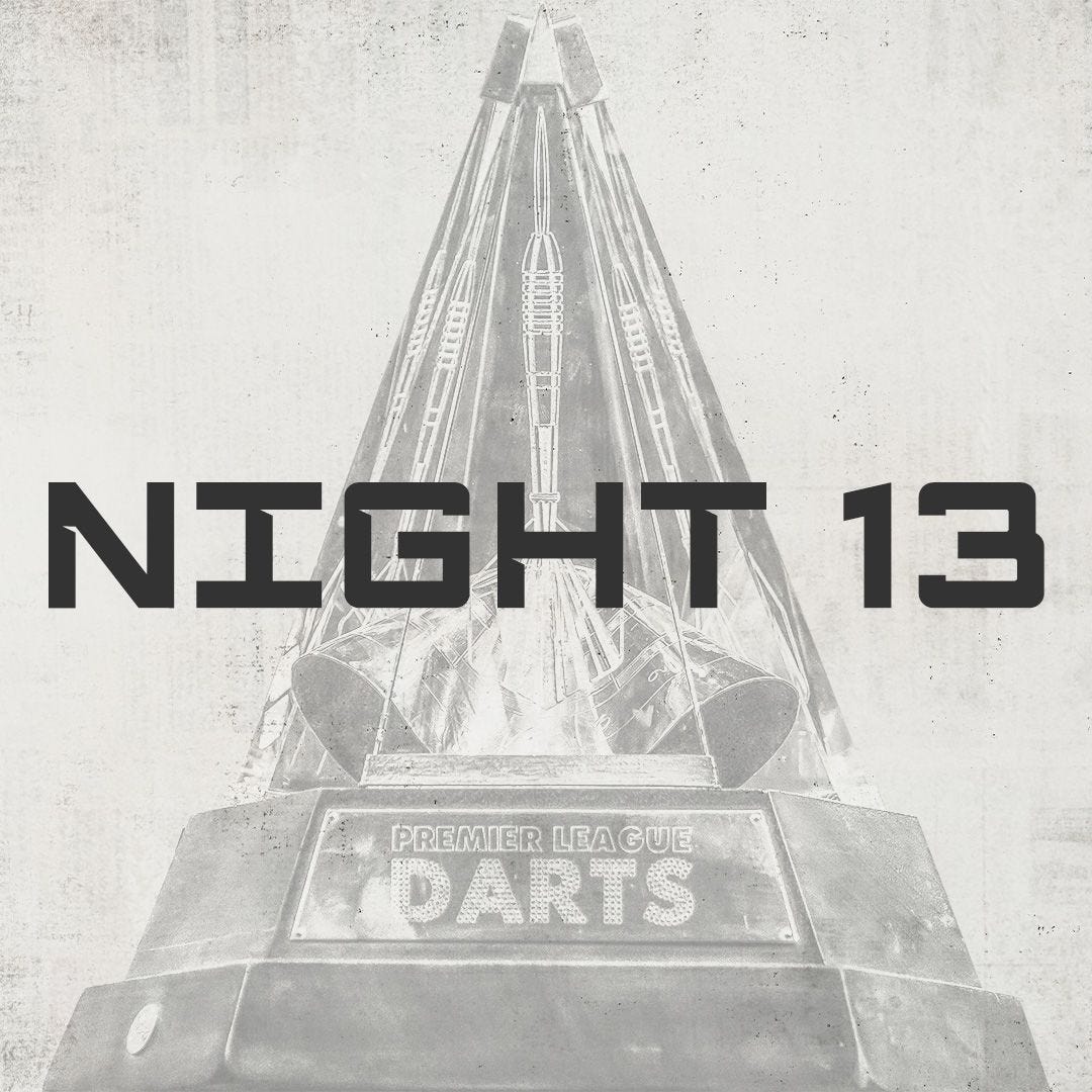 Premier League Darts 2025 Night 13