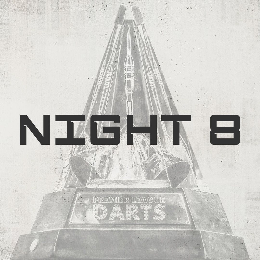 Premier League Darts 2025 Night 8