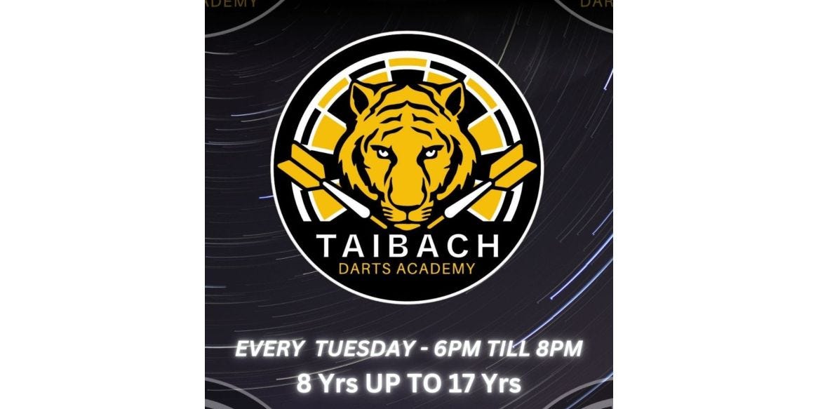 Taibach Youth Darts Academy Logo