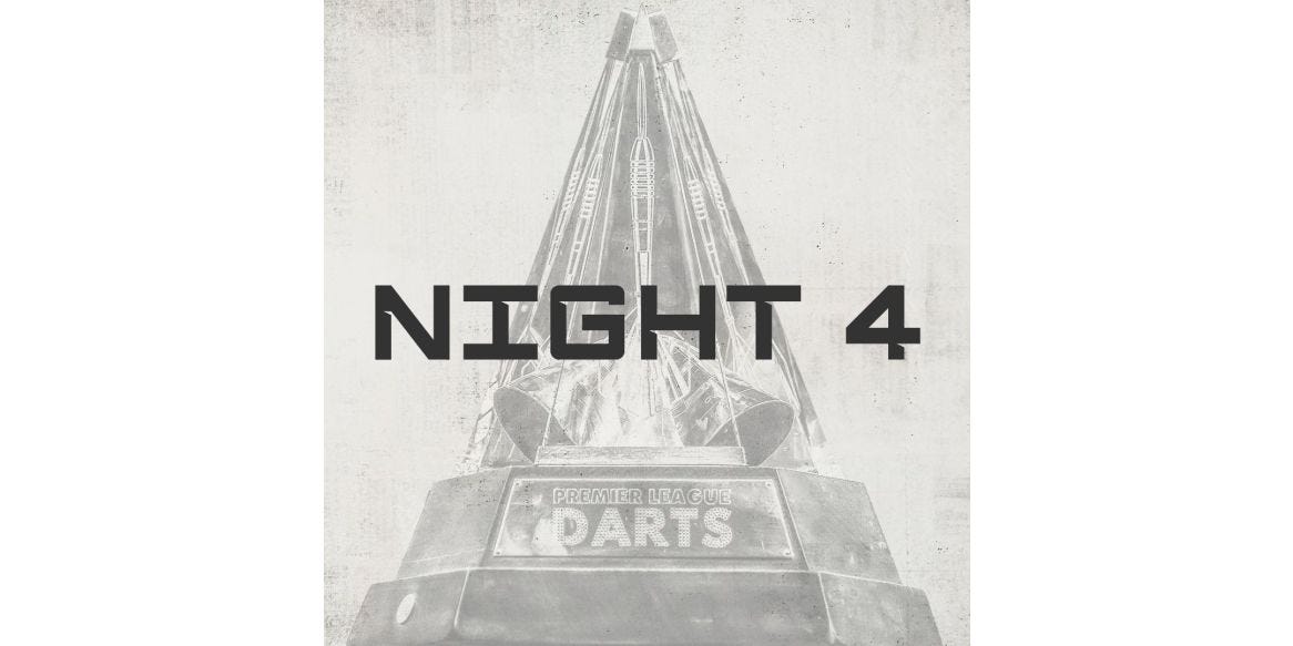 Premier League Darts 2025 Night 4