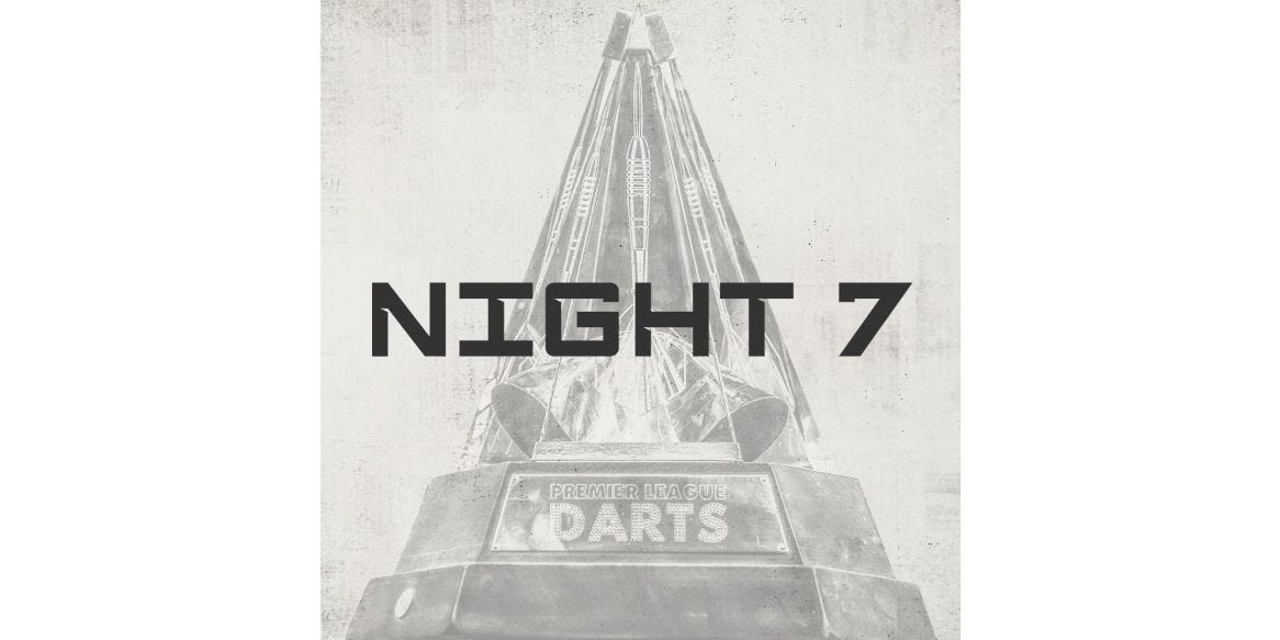 Premier League Darts 2025 Night 7