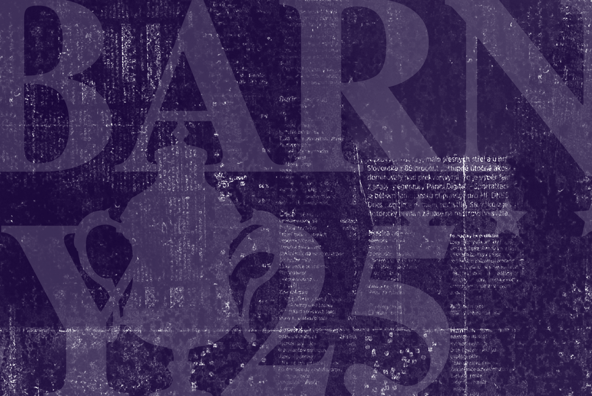 BARNEY25 stylised logo