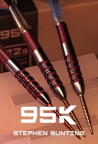 Stephen Bunting 95K Steel Tip Darts Set