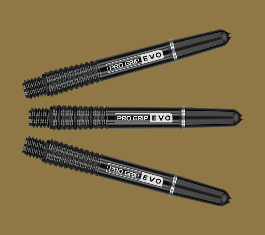 Cult Envy uses Pro Grip EVO dart shafts