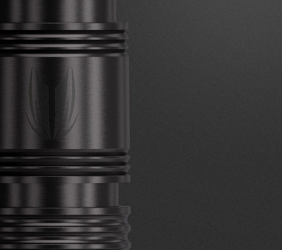 Target Darts Gabriel Clemens Black collection - Close-up of the barrel