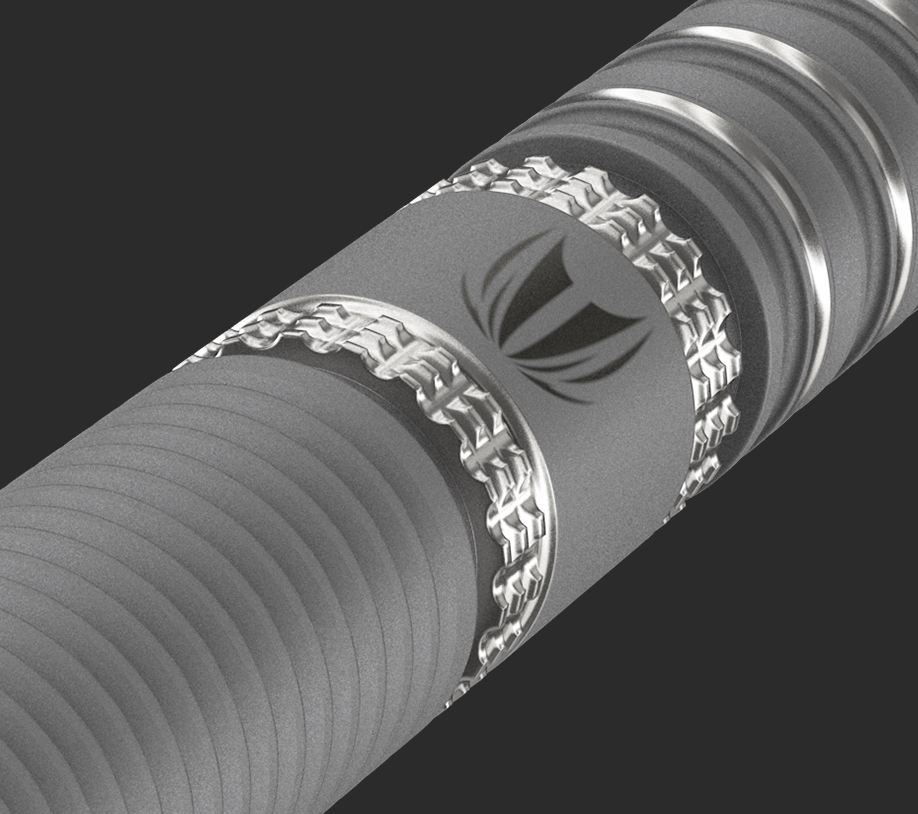 Close-up of the Gabriel Clemens G2 dart barrel
