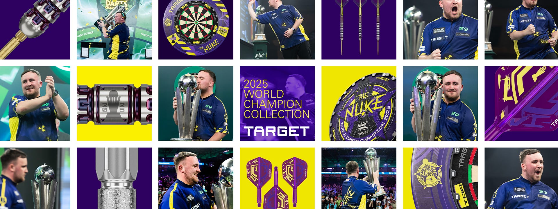 Luke Littler - 2025 World Champion Collection from Target Darts
