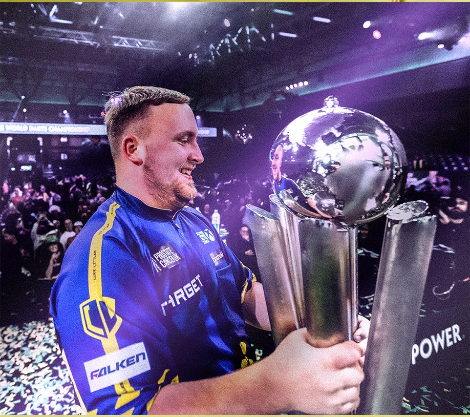 Luke Littler World Darts Champion