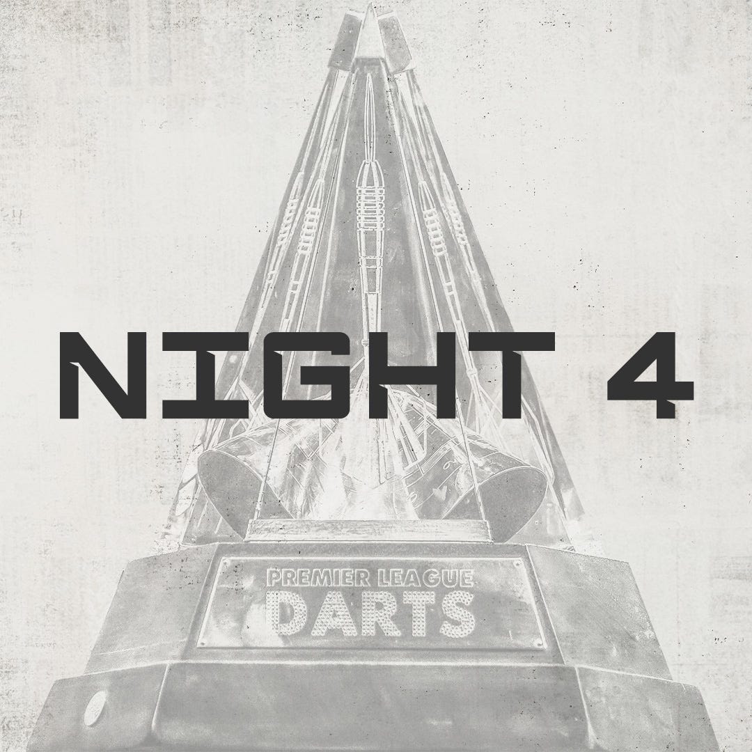 Premier League Darts 2025: Night 4