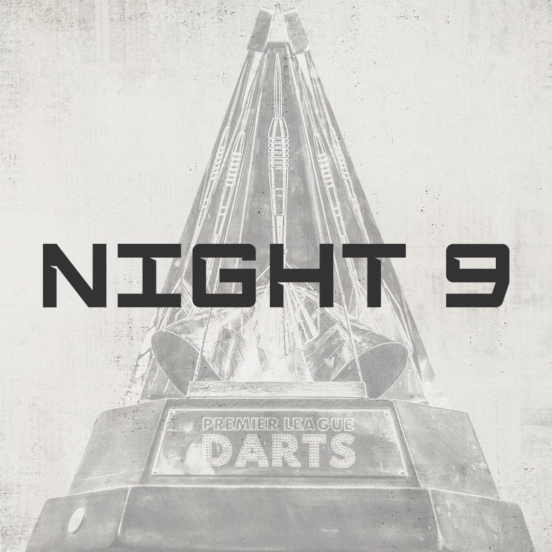 Premier League Darts 2025: Night 9