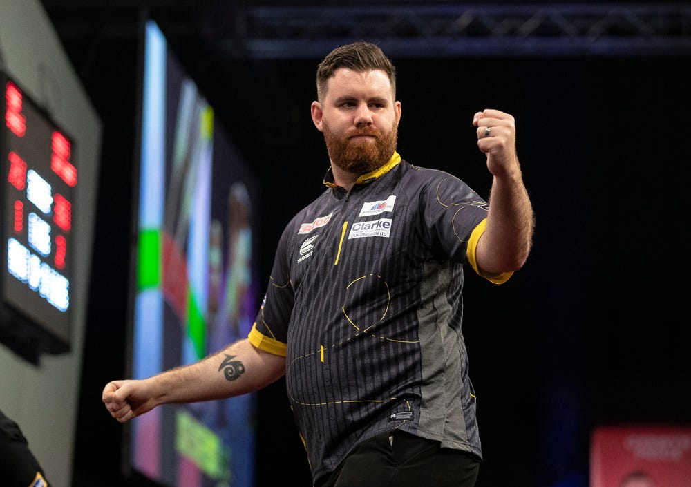 Scott Williams celebrates a legendary 180