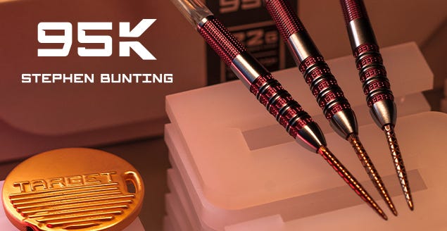 Stephen Bunting 95K Steel Tip Darts
