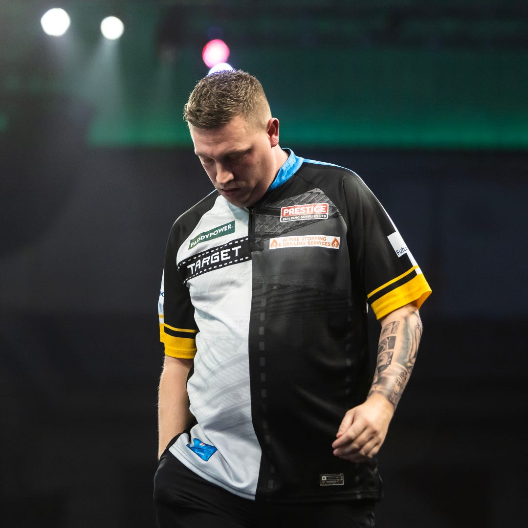 Chris Dobey Looking Down