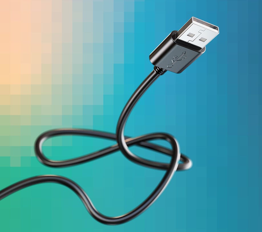 The Virt Camera includes a USB cable to connect into the MOD Hub or a power supply