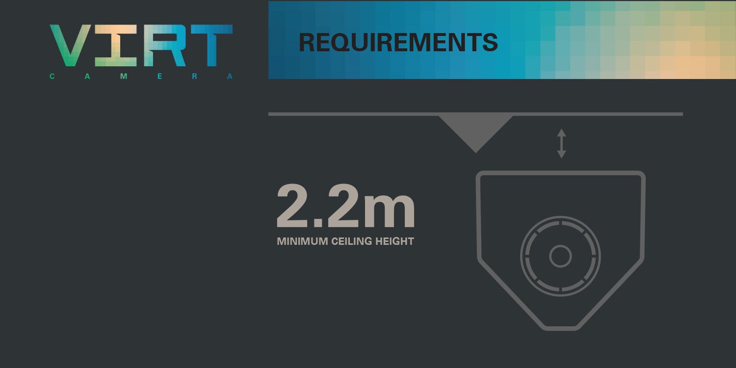 Target Darts Virt Dual Camera System - 2.2m Ceiling Height