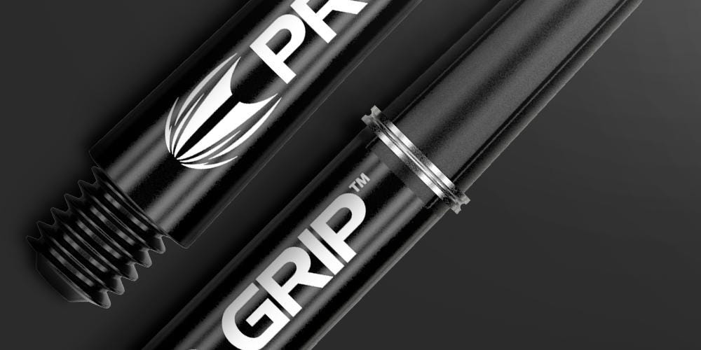 The Vapor8 Black Swiss Point is fitted with Target's Pro Grip dart shafts