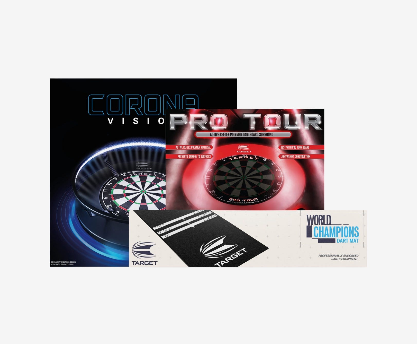 Corona, Surround and Dart Mat Bundle