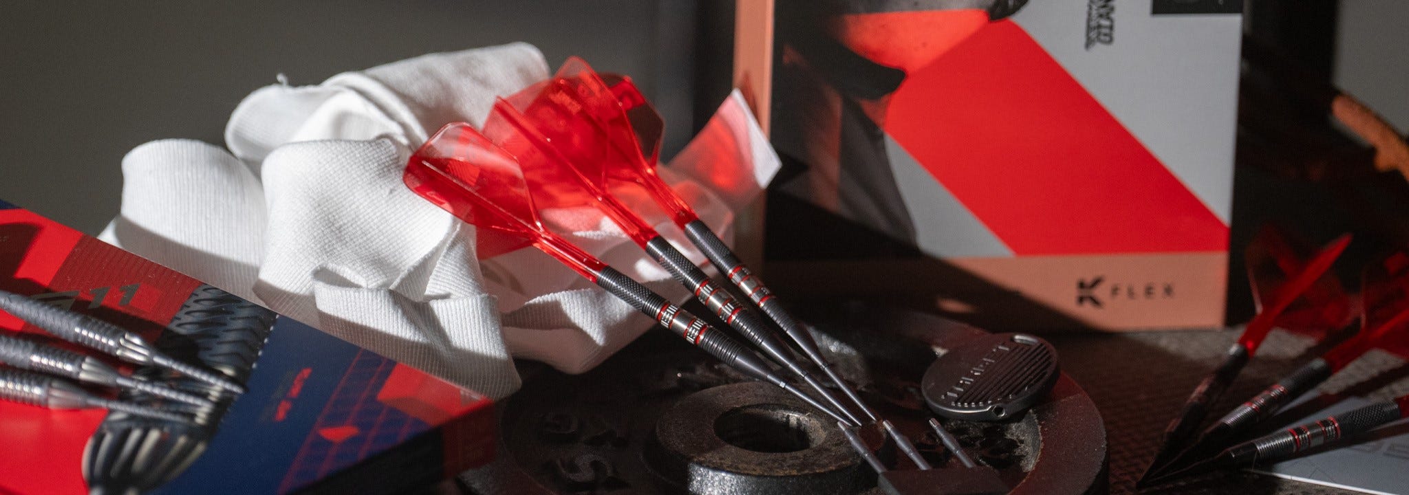 Gabriel Clemens 95K darts on weights set