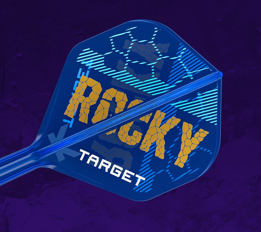 Josh Rock Limited Edition K-Flex Dart Flight and Shaft system