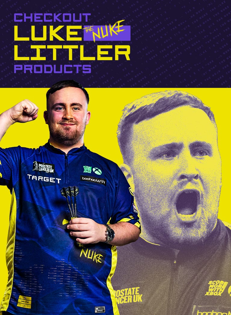 Luke Littler - Discover the range of Luke Littler products available from Target Darts