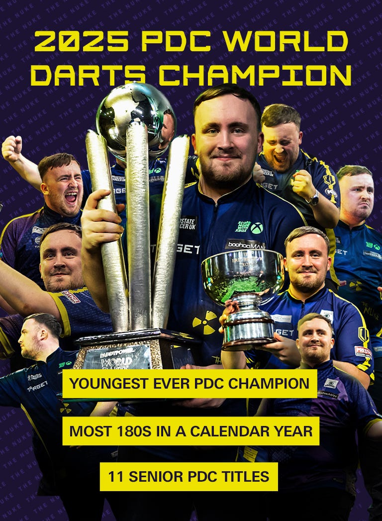 Luke Littler - 2024 Grand Slam of Darts Champion & Dan Dawson quote