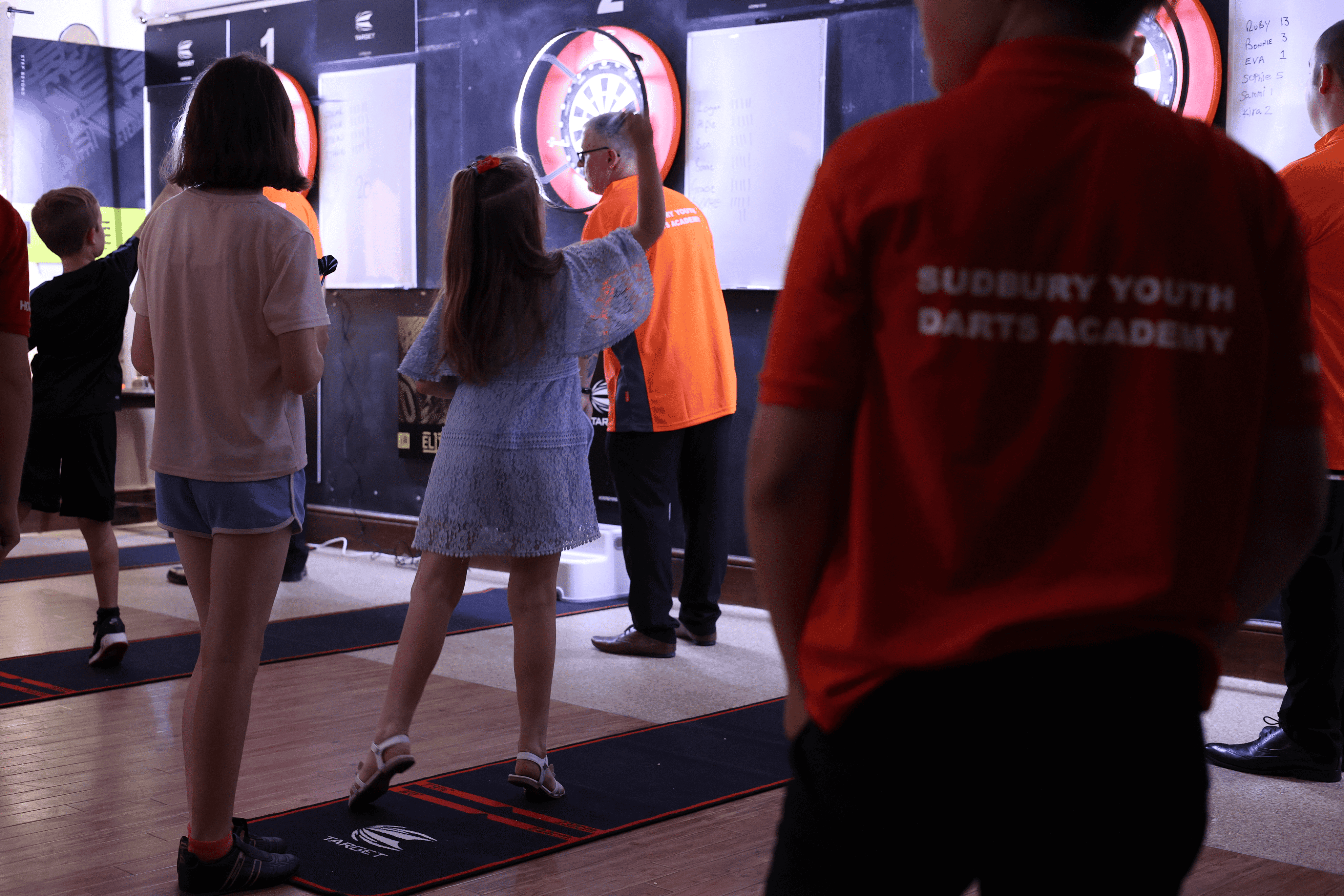 Young Players get the opportunity to learn darts at a Target Elite 1 Affiliated Academy