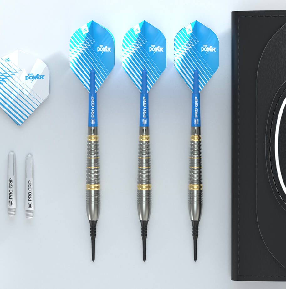 A look at the Power Brass Soft Tip Darts from Target Darts