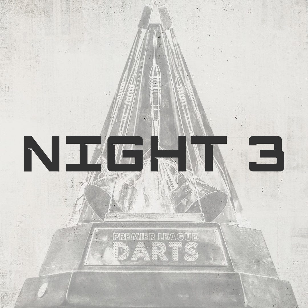 Premier League Darts 2025: Night 3