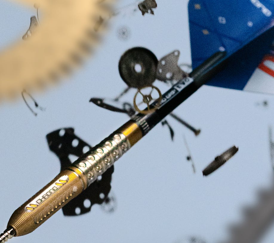 RVB Chrono Dart in flight