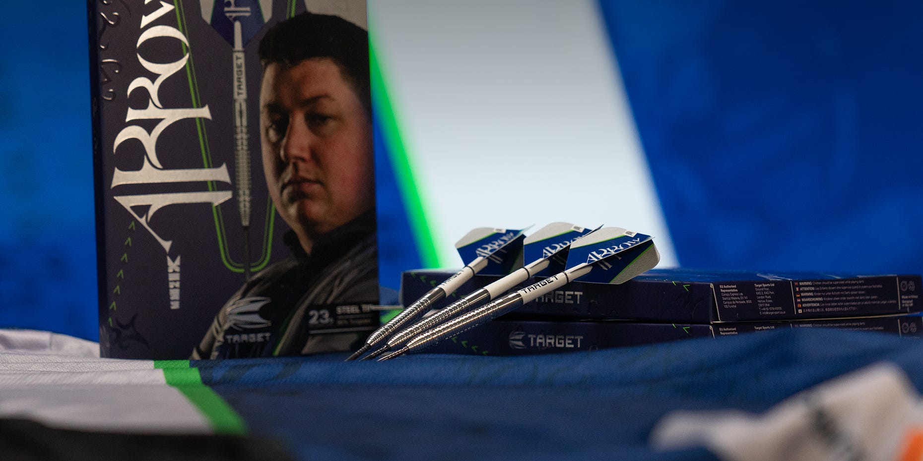 Full view of Shane Mc Guirk G1 Steel Tip Darts