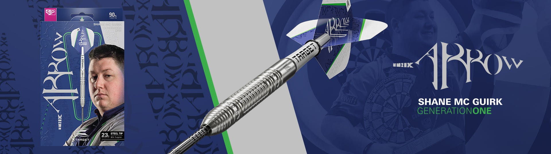 Shane Mc Guirk Darts Landing Page Banner