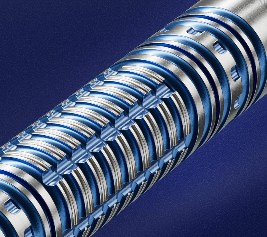 Luke Littler G1 World Champion Edition Swiss Point Darts with Precision milled grip