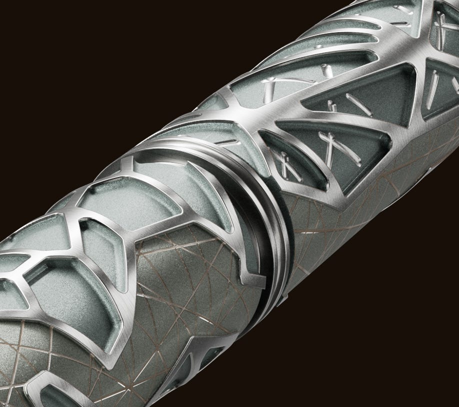 Elysian 10 Tungsten dart barrel close up