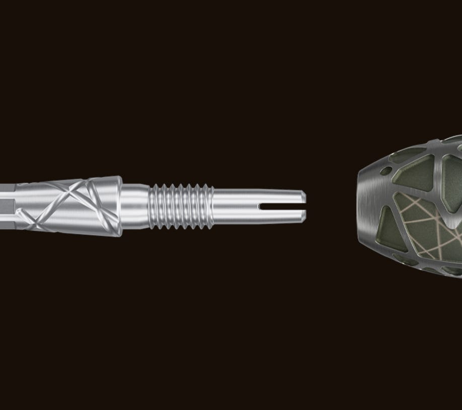 The Elysian 10 steel tip darts come with Target's Swiss Point Technology and includes a Swiss Point Tool in the box.
