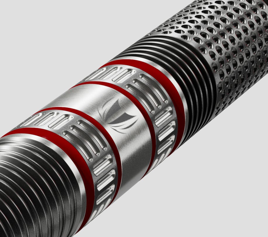 Gabriel Clemens 95K Tungsten dart barrel close up
