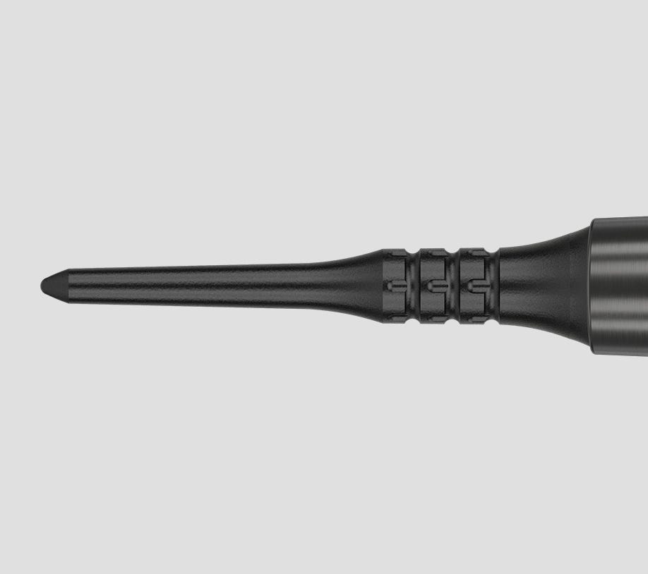 The Gabriel Clemens 95K soft tip darts use Target's Pixel Tips suitable for all soft tip dartboards.