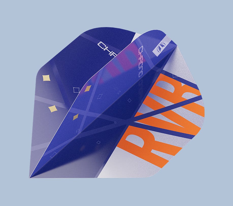 The RVB Chrono Branded Pro Ultra Dart Flights