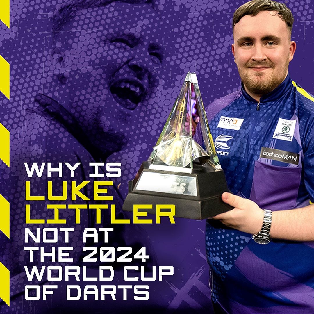 Where is Luke Littler? World Cup of Darts 2024